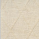 6' Ivory Wool Geometric Hand Woven Runner Rug