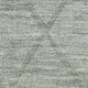 8' X 10' Blue Wool Geometric Hand Woven Area Rug