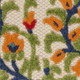 3' X 4' Red And Ivory Floral Indoor Outdoor Area Rug