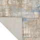 9' X 12' Beige Abstract Power Loom Area Rug