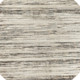 4' Beige Ivory And Brown Abstract Distressed Round Rug