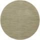 4' Green And Gold Round Abstract Indoor Outdoor Area Rug