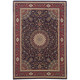 10' X 13' Blue And Red Oriental Area Rug