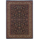 7' X 10' Blue And Red Oriental Area Rug