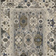 10' X 13' Ivory And Blue Oriental Area Rug With Fringe