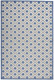 5' X 8' Blue And Gray Indoor Outdoor Area Rug
