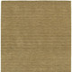 6' X 9' Gold Wool Hand Tufted Area Rug
