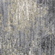 5' X 8' Gray And Ivory Abstract Shag Area Rug
