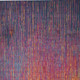 8' X 10' Blue And Orange Abstract Area Rug
