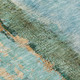 10' X 14' Blue And Gold Abstract Washable Indoor Outdoor Area Rug
