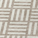 9' X 12' Taupe And Ivory Geometric Washable Indoor Outdoor Area Rug