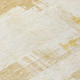 8' Beige Gold And Tan Round Abstract Washable Indoor Outdoor Area Rug