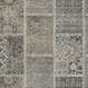 8' X 10' Taupe Beige And Tan Patchwork Washable Indoor Outdoor Area Rug