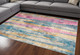8' X 10' Gray And Ivory Abstract Distressed Area Rug