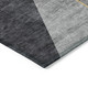 9' X 12' Charcoal Taupe And Gray Geometric Washable Indoor Outdoor Area Rug