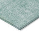 8' X 10' Teal Blue Sage And Green Patchwork Washable Indoor Outdoor Area Rug