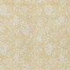 10' X 14' Yellow Wheat And Ivory Floral Washable Indoor Outdoor Area Rug