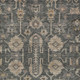 3' X 5' Gray Silver And Beige Oriental Washable Indoor Outdoor Area Rug