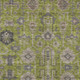 10' X 14' Olive Green Gray And Charcoal Oriental Washable Indoor Outdoor Area Rug