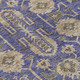5' X 8' Purple Beige And Taupe Oriental Washable Indoor Outdoor Area Rug