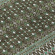 9' X 12' Brown Green And Olive Green Tribal Washable Indoor Outdoor Area Rug