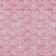 5' X 8' Pink And Ivory Geometric Washable Indoor Outdoor Area Rug