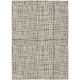 10' X 14' Brown Beige And Ivory Striped Washable Indoor Outdoor Area Rug