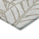 5' X 8' Beige And Brown Floral Washable Indoor Outdoor Area Rug