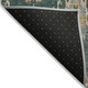5' X 8' Green Gray And Gold Ikat Washable Indoor Outdoor Area Rug
