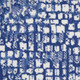 4' X 6' Ivory And Blue Geometric Area Rug