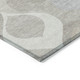 5' X 8' Ivory Beige And Tan Ogee Washable Indoor Outdoor Area Rug