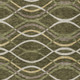 5' X 8' Olive Green Fern Green And Ivory Abstract Washable Indoor Outdoor Area Rug
