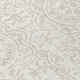 8' X 10' Ivory And Beige Medallion Washable Indoor Outdoor Area Rug