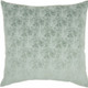 22" Green Abstract Throw Pillow