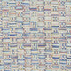 14" X 20" Blue and Off White Woven Indoor Outdoor Throw Pillow With Texture