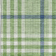 9' X 12' Green Ivory And Blue Plaid Washable Area Rug With UV Protection