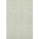 5' X 8' Artichoke Green And Ivory Geometric Washable Area Rug With UV Protection