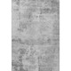 8' X 10' Gray And Silver Abstract Washable Area Rug With UV Protection