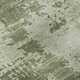 8' X 10' Olive Green And Fern Green Abstract Washable Area Rug With UV Protection