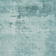 9' X 12' Teal And Aqua Abstract Washable Area Rug With UV Protection