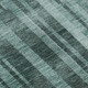 3' X 5' Teal And Aqua Striped Washable Area Rug With UV Protection