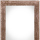 22" x 28" Brown Solid Wood Hanging Picture Frame