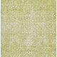 8' X 10' Artichoke Green And Ivory Damask Washable Area Rug With UV Protection