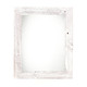 24" x 30" White Solid Wood Hanging Picture Frame