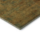 3' X 5' Copper Gold And Teal Abstract Washable Area Rug With UV Protection