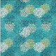 5' X 8' Emerald Gray And Ivory Polka Dot Washable Indoor Outdoor Area Rug