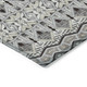 10' X 14' Gray Brown And Ivory Moroccan Washable Indoor Outdoor Area Rug