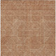 10' X 14' Terra Cotta And Brown Abstract Washable Indoor Outdoor Area Rug