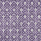 3' X 5' Purple And Ivory Geometric Washable Indoor Outdoor Area Rug