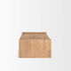 48" Natural Solid Wood Sled Coffee Table